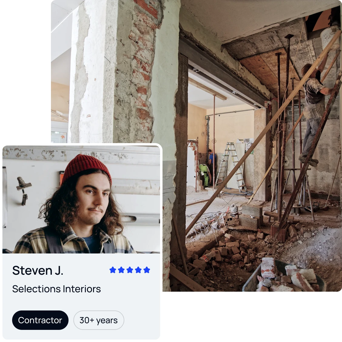Home renovation in progress